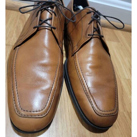 Allen Edmonds Park Avenue Walnut Cap-Toe Lace Up Balmoral Dress Shoes 13 main image 7